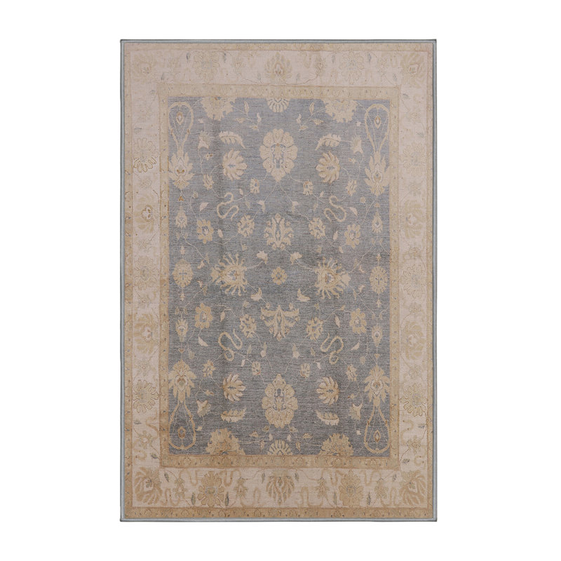 Tapis oriental bleu / brun Mads, Rectangle 7 pi x 10 pi