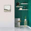  «In The Field Square 2 Neutral» par Cheryl Warrick, art mural sur toile, 18 po x 18 po