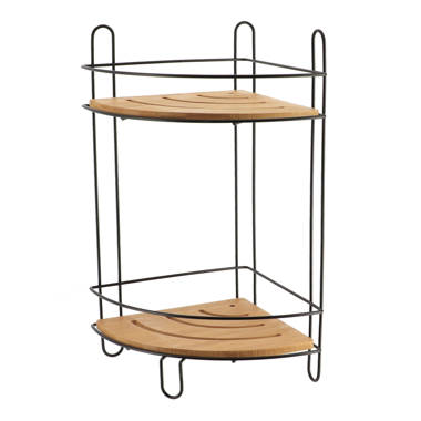Wireworks 4-Tier Bathroom Caddy, Arena Bamboo