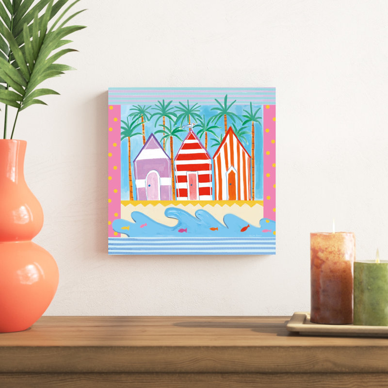 Beach Living II, H 12 po x l 12 po x P 1,25 po