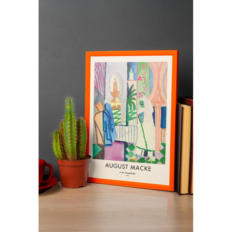 Élégante peinture décorative encadrée, 13 x 19 pouces | Cadre 100% bois massif (épaisseur: 0,8 pouce) | Œuvre d'art 100% MDF (épaisseur: 0,1 pouce) | Impression numérique, parfaite pour la décoration de la maison ou du bureau, design élégant et moderne