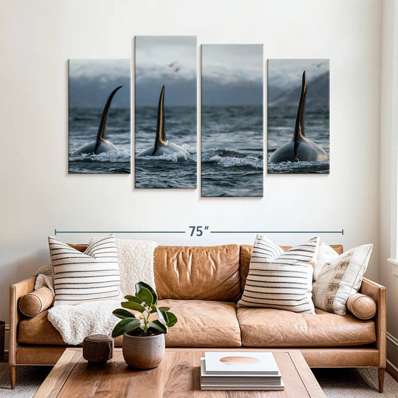 Brampt Norway Orca Trio, 42" H x 68" W
