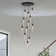 Luminaire suspendu en cristal 12 lumières Eliandra 