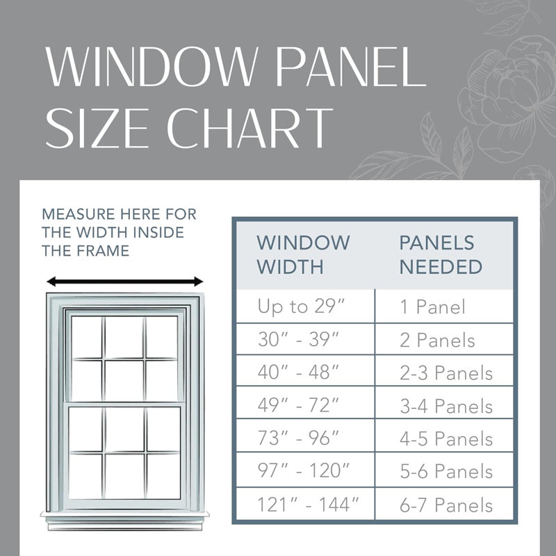 Laurene Blackout Curtain, 52" W x 95" L, Gray