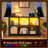 6-cube Bookcase With Led Lights & Charging Ports, Sturdy Storage Organizer For Home Office/living Room/bedroom 43.31"W ×13.78"D × 29.92"H-357209214-357209215