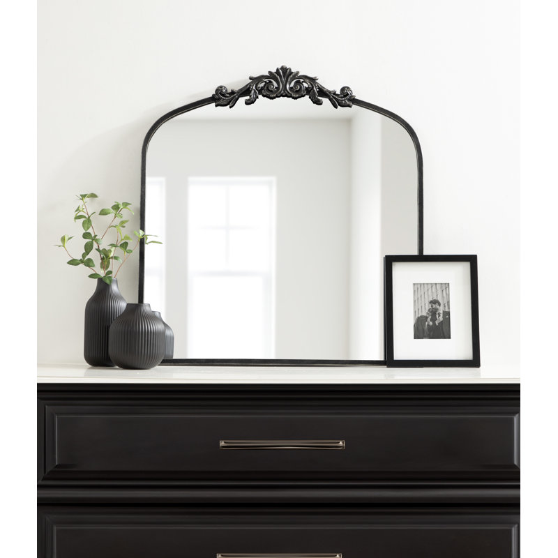 Miroir décoratif Anglo Arendahl, Noir, 30 po x 28 po
