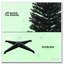 Arbre de Noël crayon avec base robuste