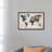 Adventure Awaits Map by WallDecorAddict - Wrapped Canvas Print-1373179926-1396256599