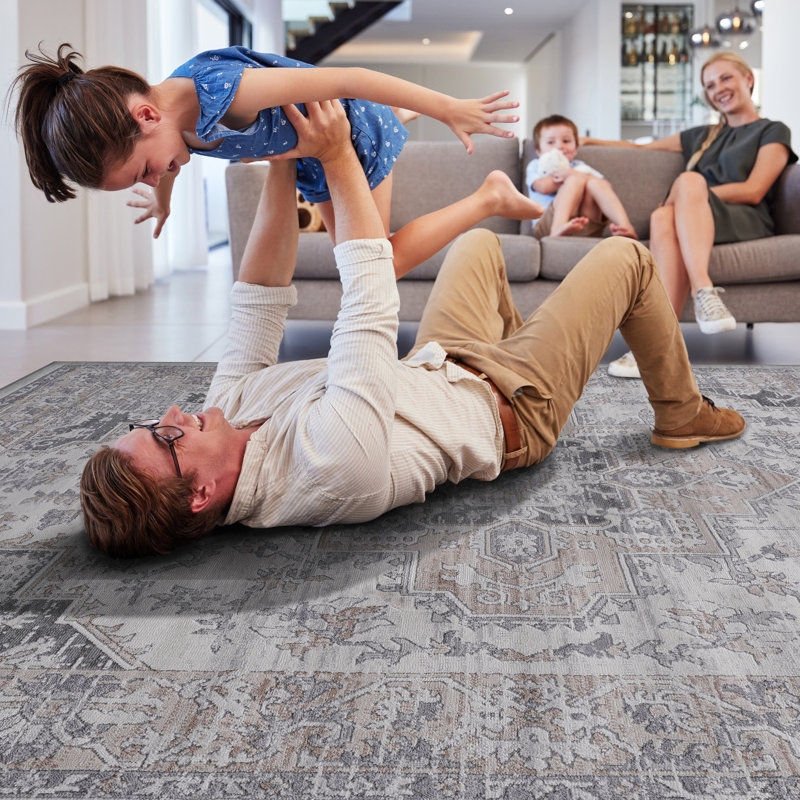 /beige/ 2x8 Loom & Rug, Non-shedding, Stain , Ideal For Living Room Bedroom Dining Area /beige/, Stain-, Decorates Space
