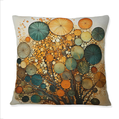 Coussin Hardedge Art Earthy Euphony