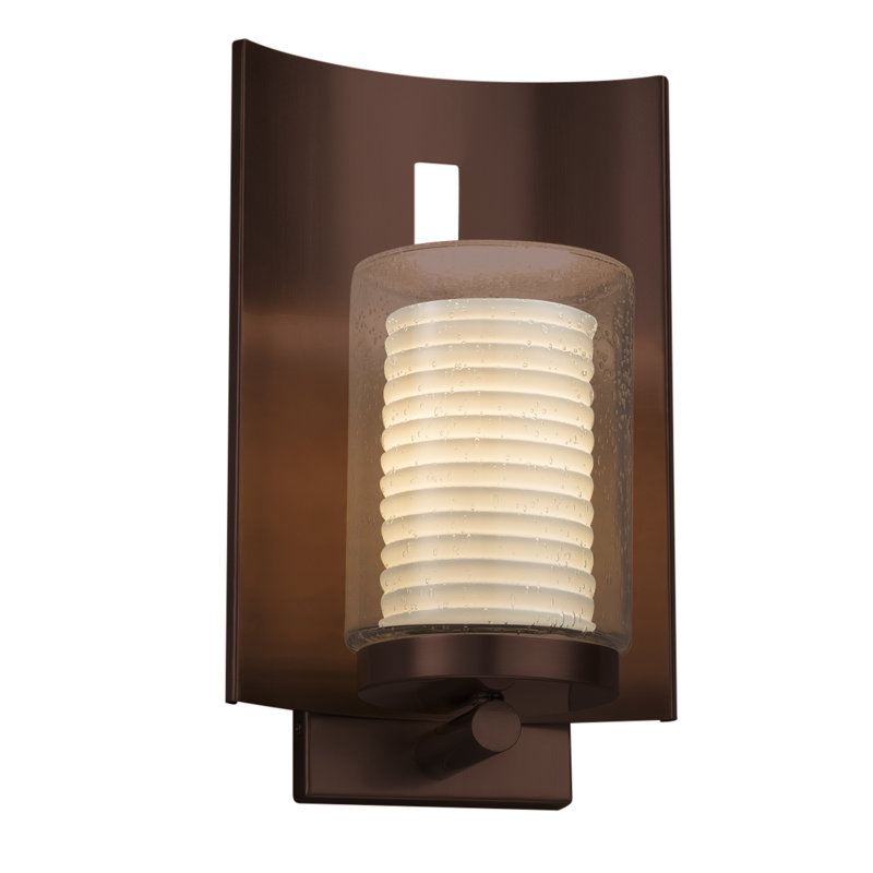 Getz LED Wall Light, Dark Bronze