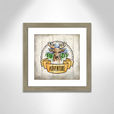 Adventure is out There 1 Framed Art