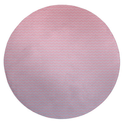 Tapis de zone rose art déco classic