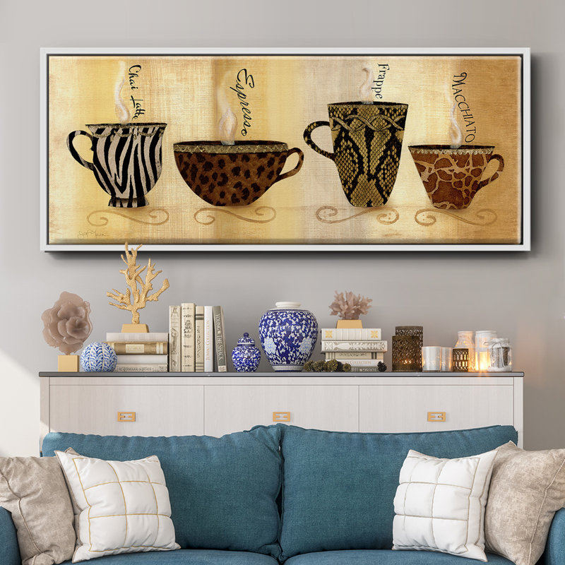 Café Exotica I- Framed Canvas