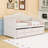2 Drawers Twin Daybed with Twin Trundle and Upholstered Button-Tufted Backrest-575181510