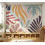 Papier peint de qualité supérieure - Feuilles botaniques abstraites-875980331-875940729-875940731