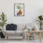 "Boho Botanical Vases", art mural encadré par Natalie Carpentieri-784681047-784681045