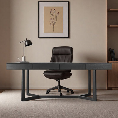 Home study desk with computer table simple office