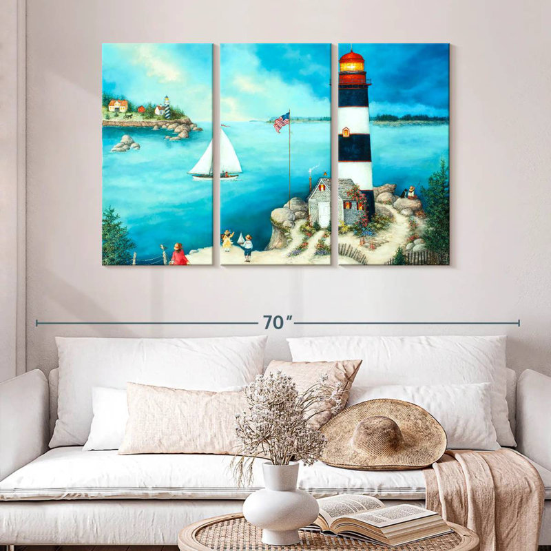 Phare d'Aletra, H 32 po x l 50 po