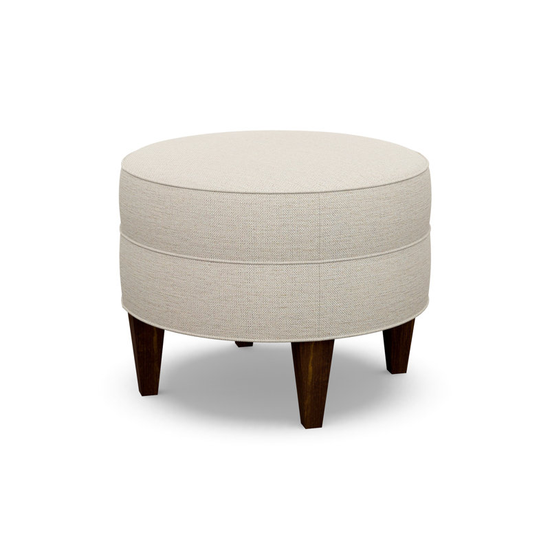 Round Ottoman, 8938-74, Walnut