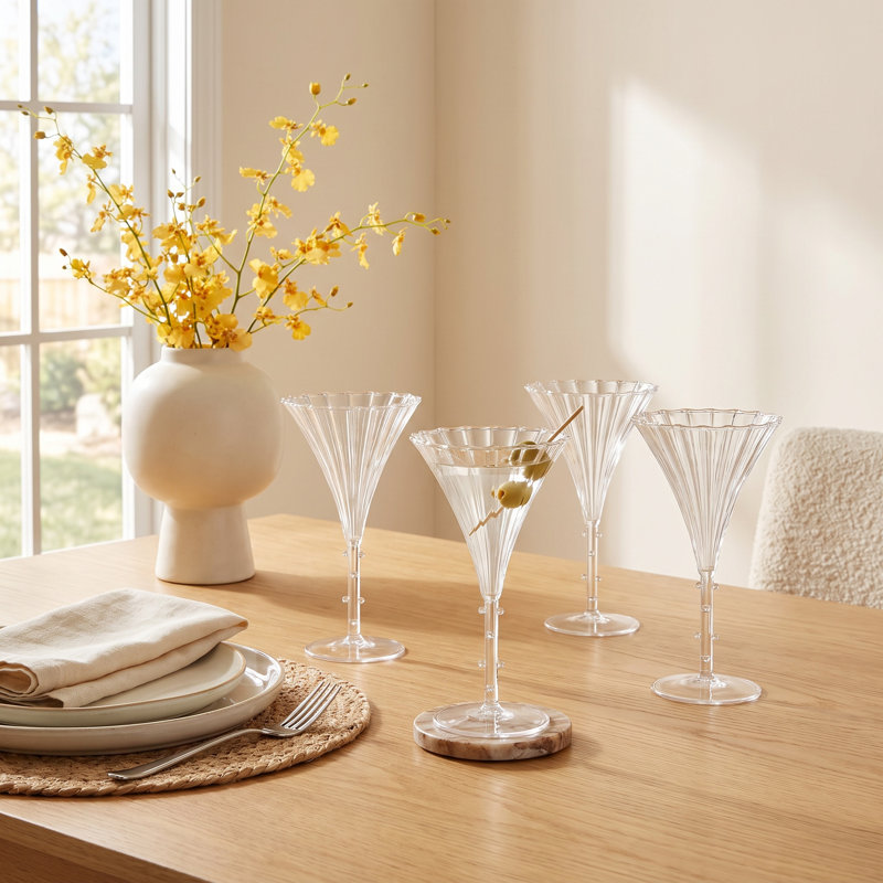 Chaumont Cocktail Glasses, Set of 4
