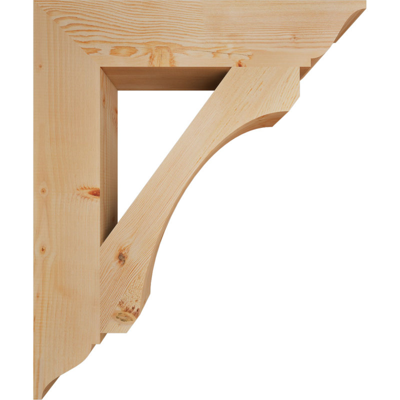 Support traditionnel lisse l 5 1/2 po x P 30 po x H 36 po, sapin Douglas, Douglas (lisse), H 36 po x l 5,5 po x P 30 po