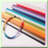 60pcs Metallic Quilling Paper Strips