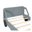 Lit plateforme simple en forme de voiture avec roulettes, gris-2027453232-2027453231