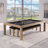Billiard Bench with Storage for Olivia Slate Pool Table-2090128721