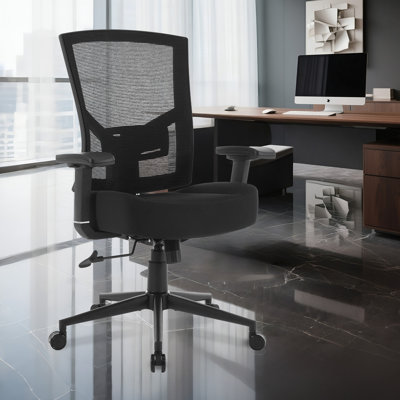 Grande et grande chaise de bureau de 600 lb avec un soutien lombaire pour un travail quotidien de huit heures en filet ergonomique