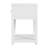 Celine 21" 1-Drawer Nightstand, Textured White-2058071493