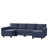 Velours bleu marine est en rupture de stock