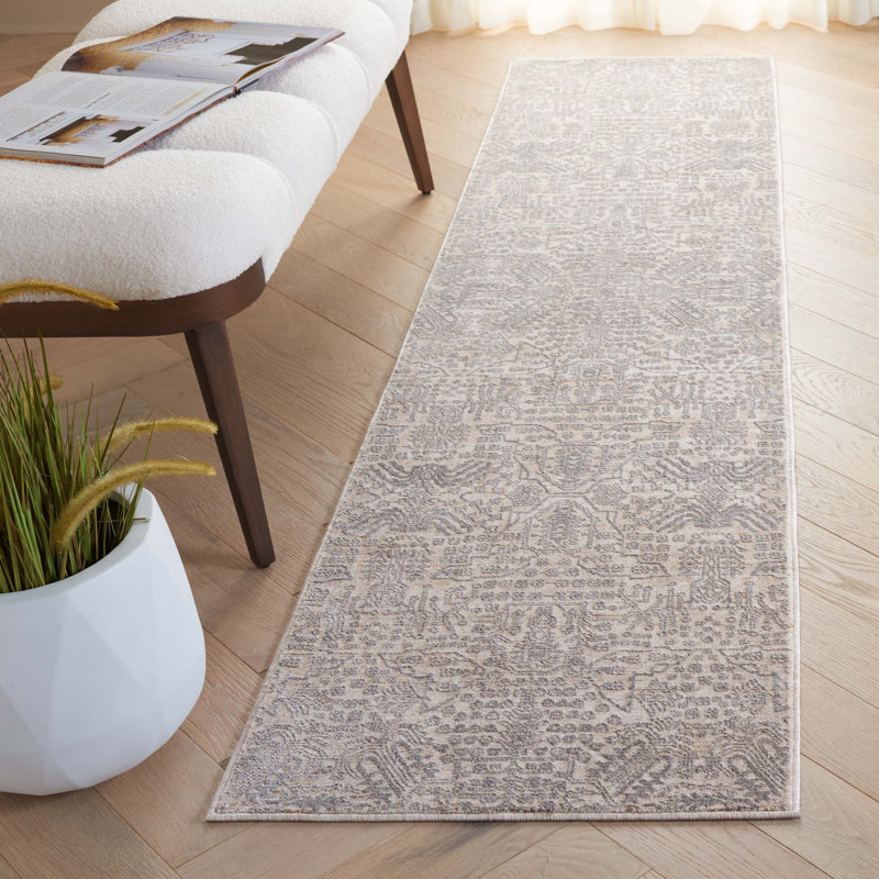 Martha Stewart Sabrina Performance Geometric Rug, Runner 2'3" x 8'