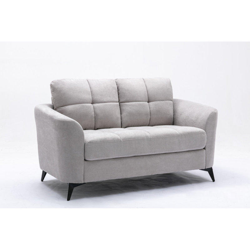 Causeuse Modern, Gris clair