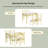 Tanisha 4 - Person Four Leg Dining Set-1517791793