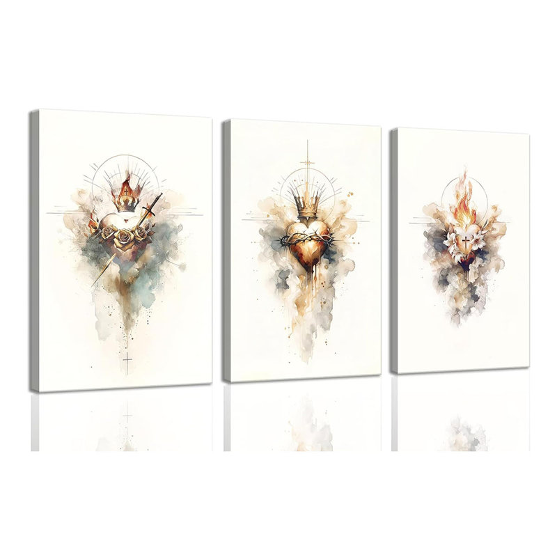 3 Piece Wrapped Canvas Print