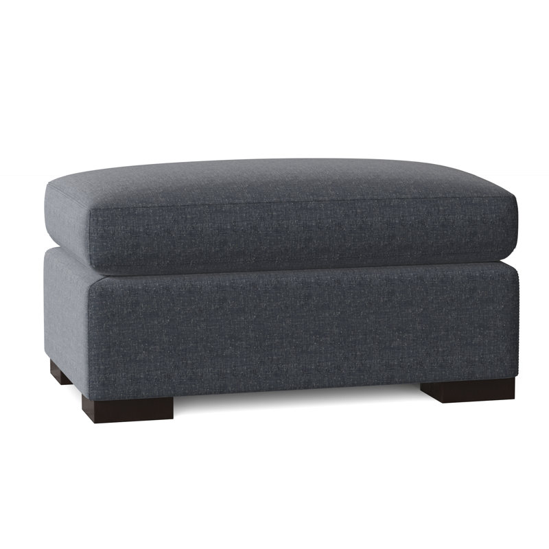 Elkins Ottoman, American Walnut, Margaret Tangelo