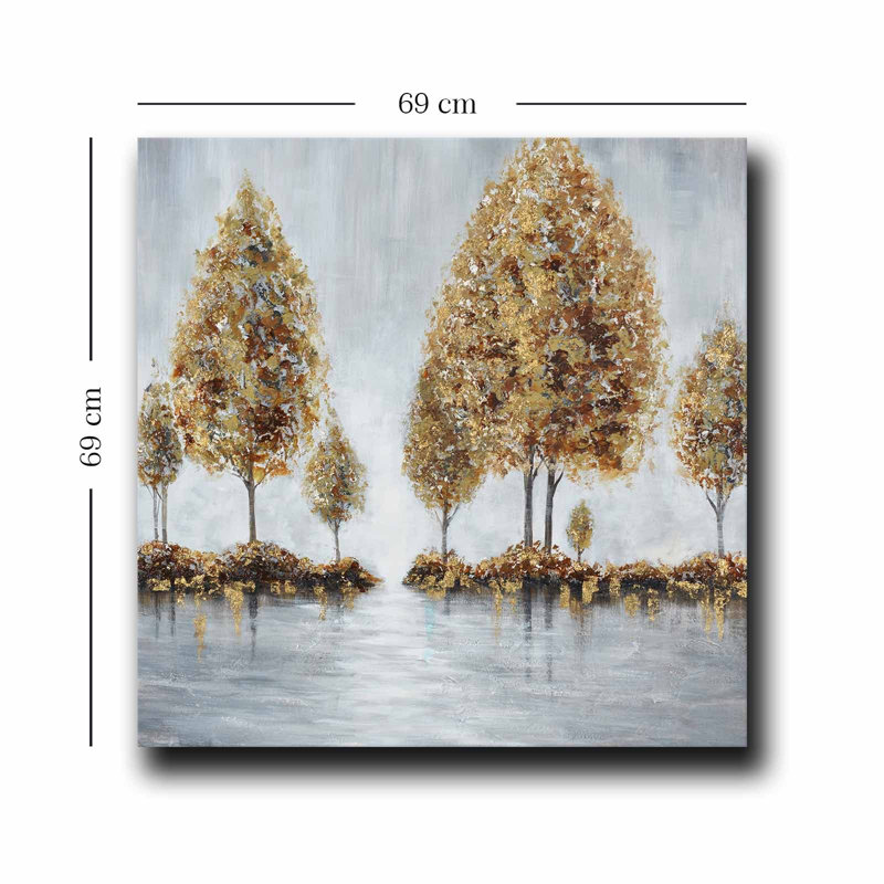 Peinture décorative sur toile