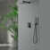 Pressure-Balanced (Temperature And Volume) Complete Shower System with Rough in-Valve