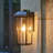18" 1-Light Iron Outdoor Wall Lantern