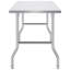 Table de préparation commerciale 48 x 30 pouces