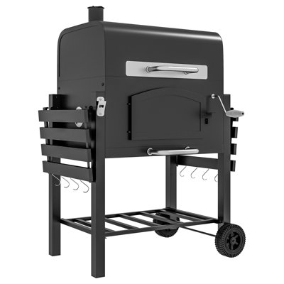 Dakota Fields Eilidh 124cm W Portable Charcoal Grill