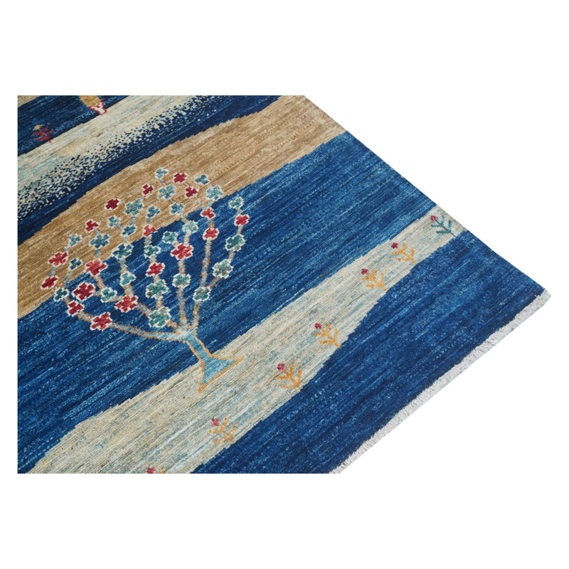 One-of-a-Kind 9'6" x 13'5" Hand Knotted Area Rug