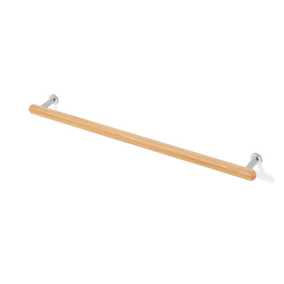 Iklakh 68cm Wood 1 Wall Towel Bar