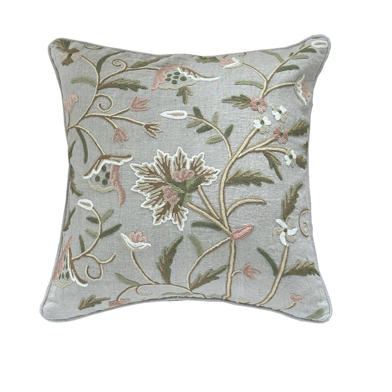 Blush Bloom Pillow Cover & Insert, Rectangle