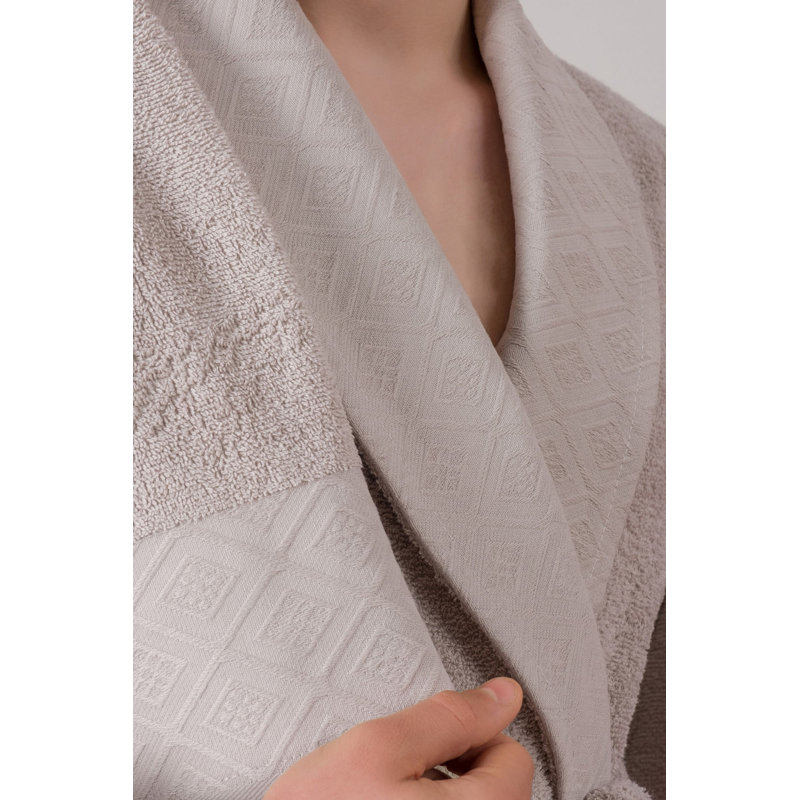 Peignoir 100% coton avec poches