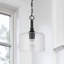 Luminaire suspendu tambour simple à 1 lumière Achen-1835236409