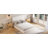 Upholstered Bed Frame with Wingback Headboard,Low Profile Platform Bed with Padded Headboard-194271537