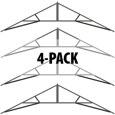 11-Foot Shed Snow Load Kit (4-Pack)