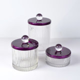 Glass Bathroom Storage Container